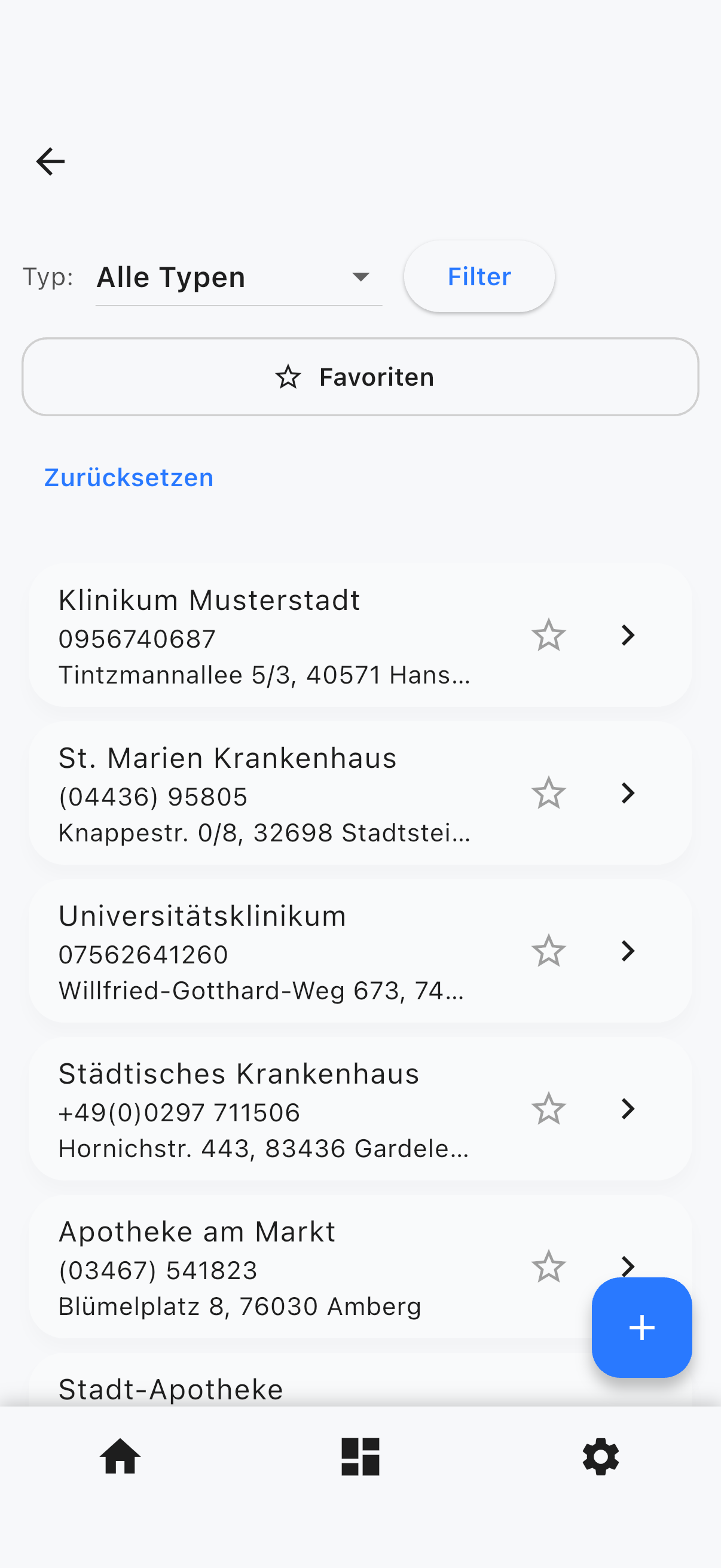 Kontaktliste